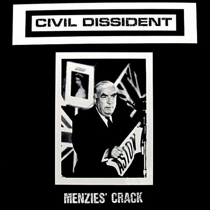 Civil Dissident – Menzies&#39; Crack LP (Rare / Used, VG+)
