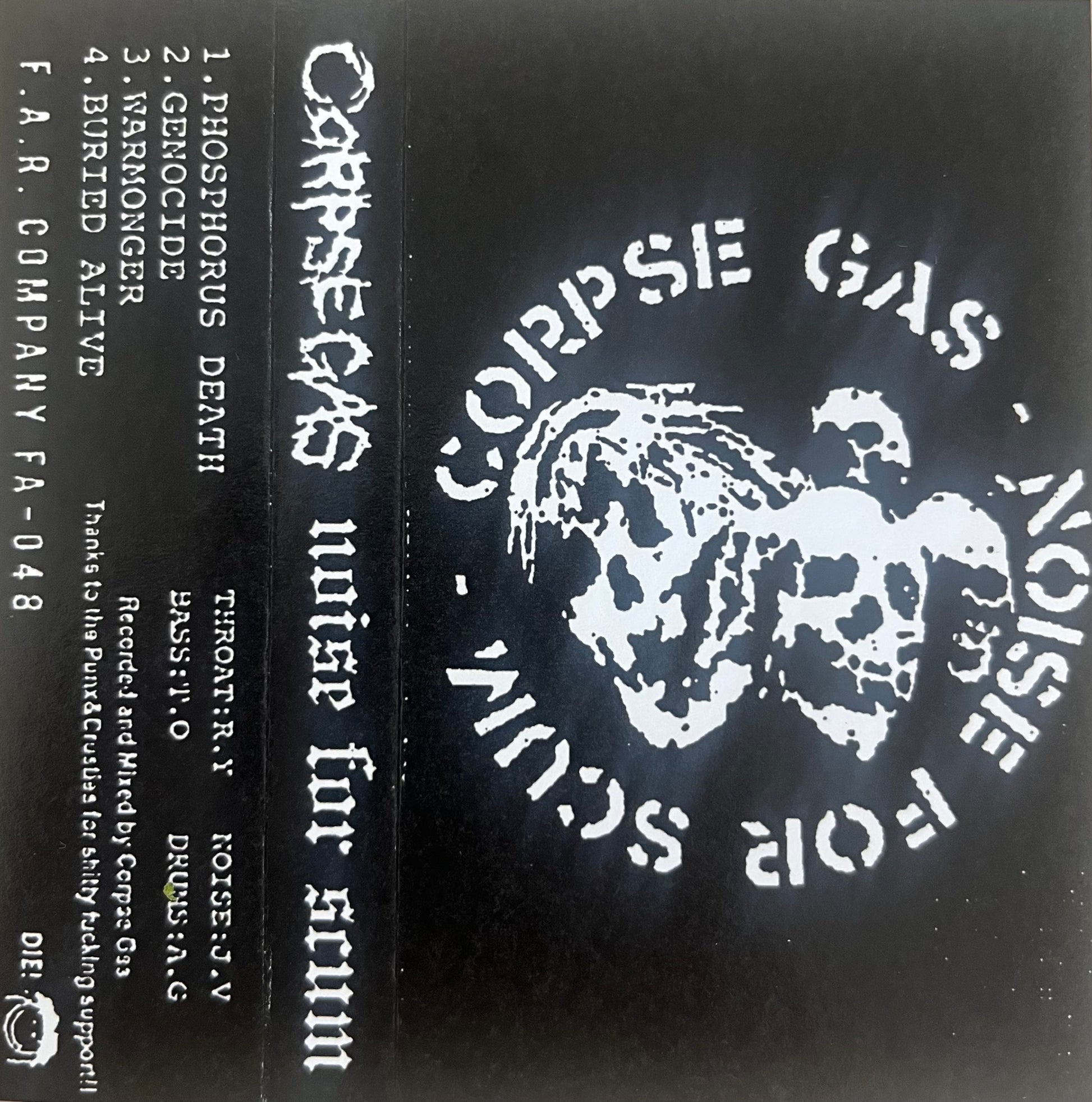 Corpse Gas – Noise For Scum Demo MC