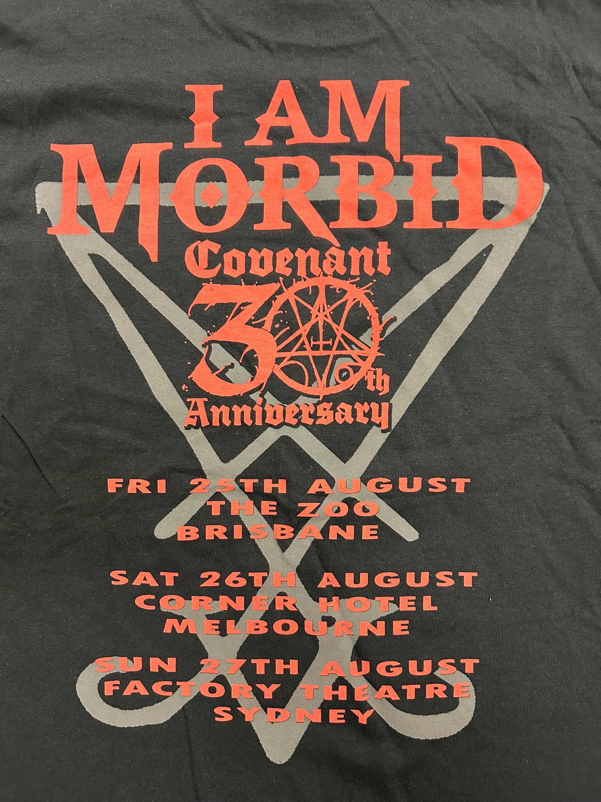 I Am Morbid, &#39;Morbid Fest&#39; Australian Tour T-Shirt