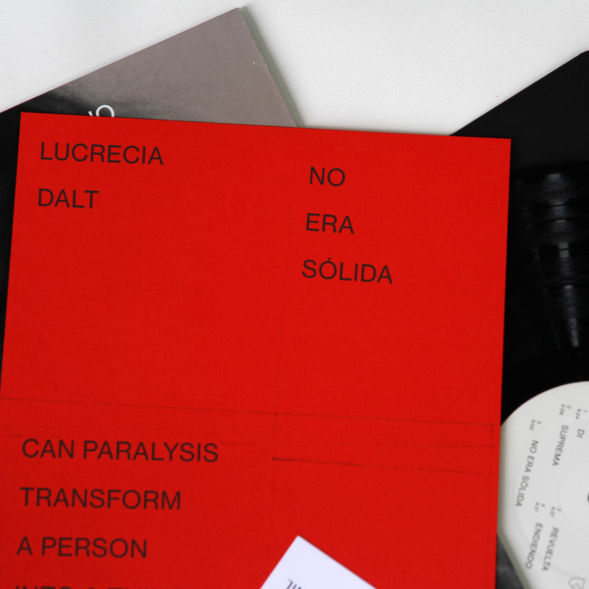Dalt, Lucrecia – No Era Solida LP