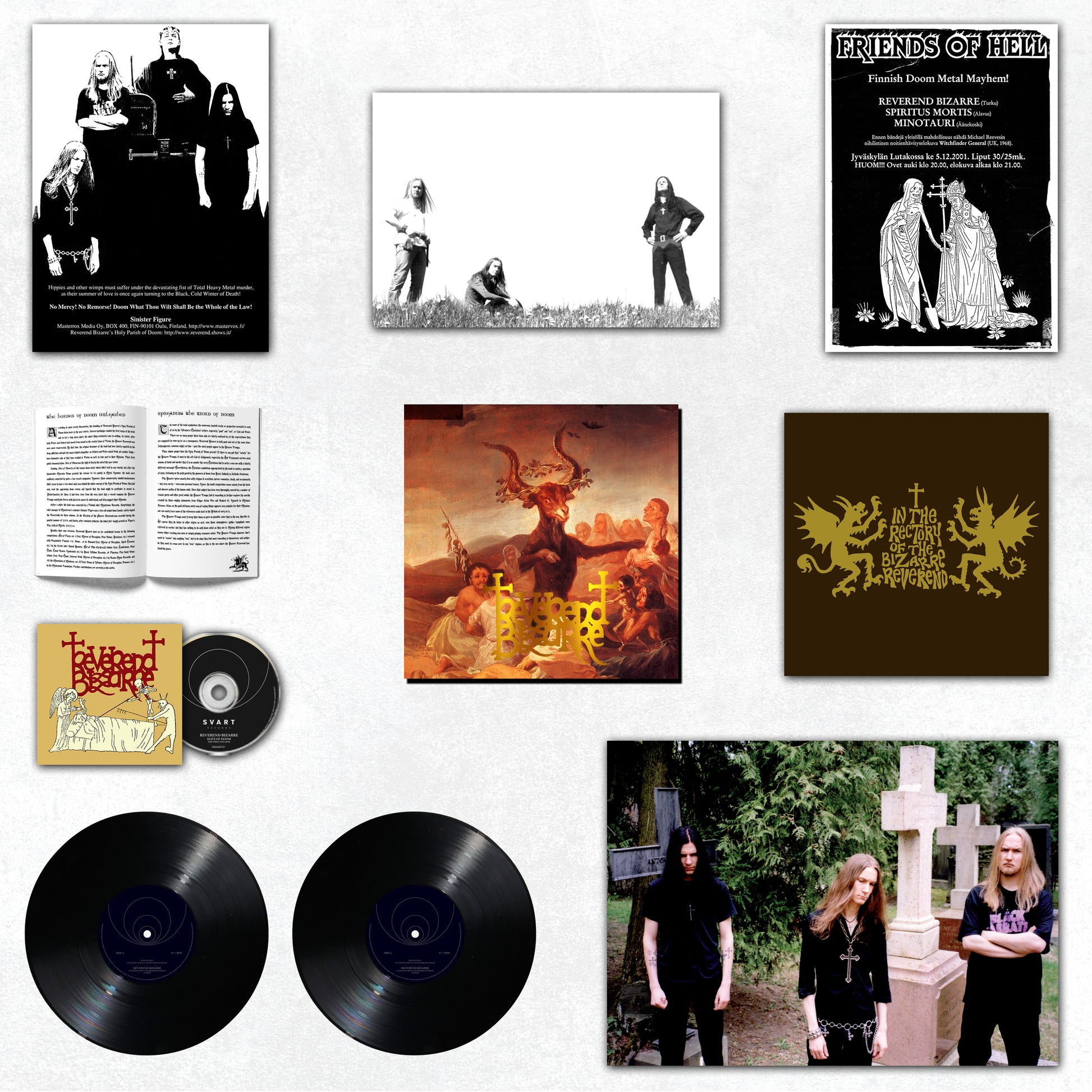 Reverend Bizarre – In The Rectory Of The Bizarre Reverend (20th Anniversary) LP