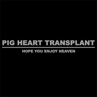 Pig Heart Transplant, &#39;Hope You Enjoy Heaven&#39; T-Shirt