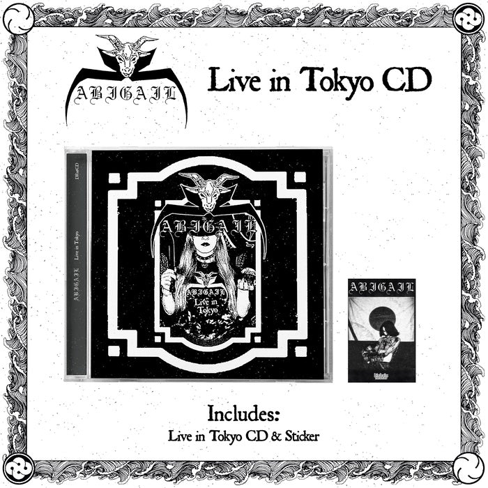 Abigail – Live in Tokyo CD