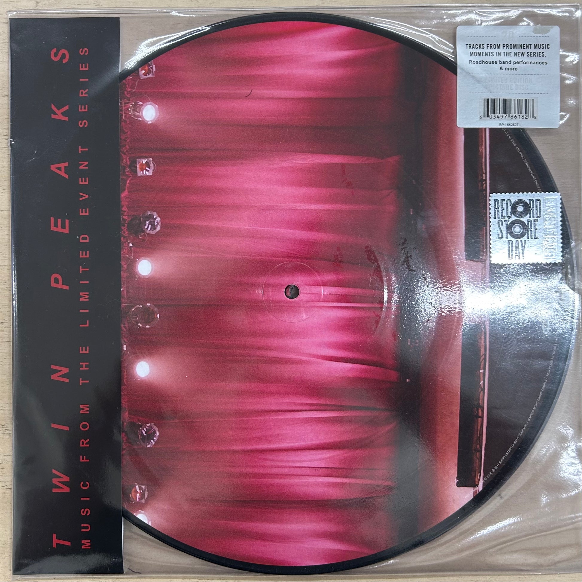 V/A – Twin Peaks (Music From The Limited Event Series) 2LP Picture Disc (Rare, M, Sealed)