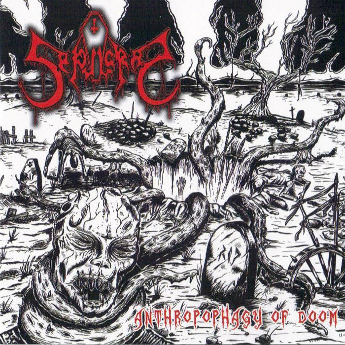 Sepulcral – Anthropophagy Of Doom CD (Rare / Used, VG)
