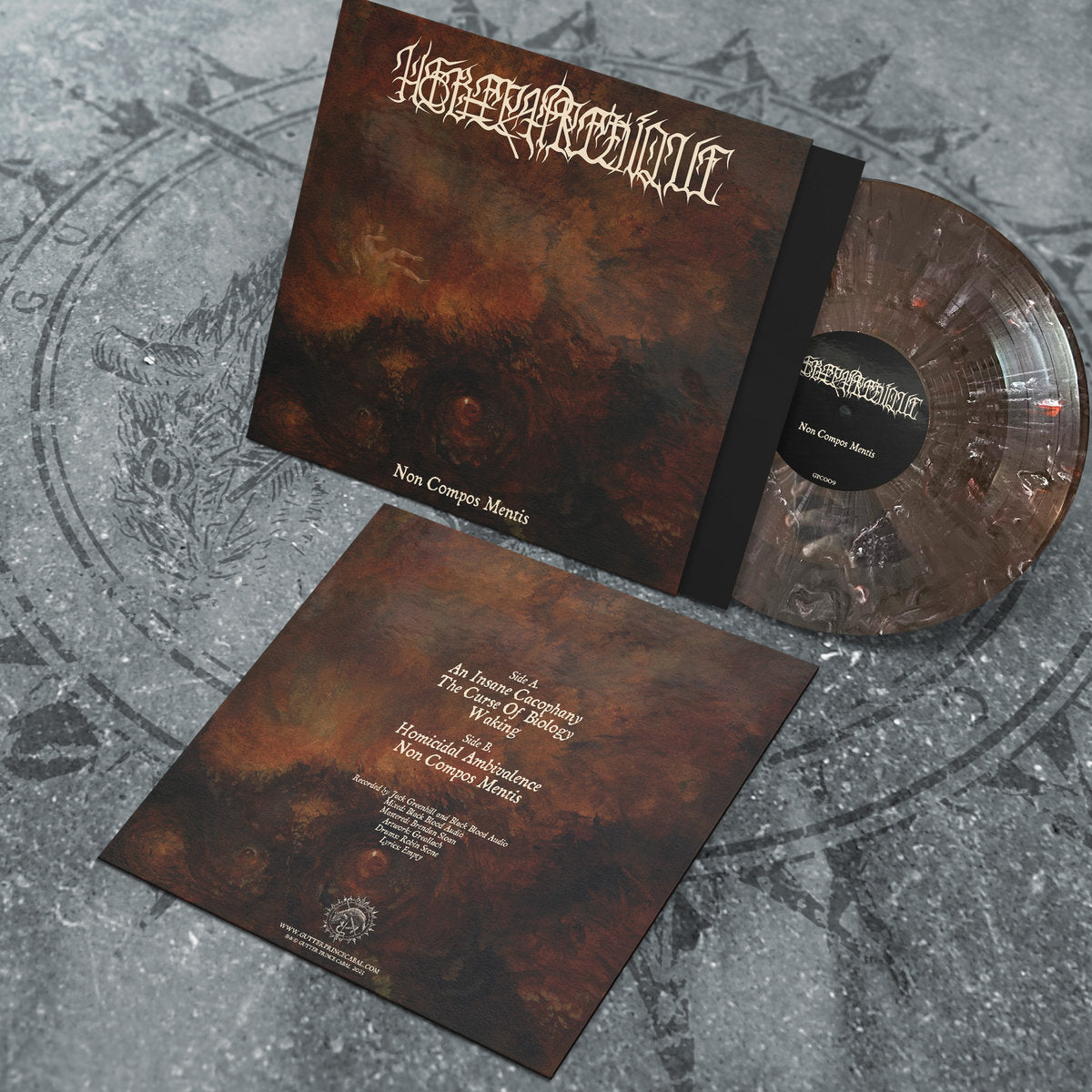 Hebephrenique – Non Compos Mentis LP