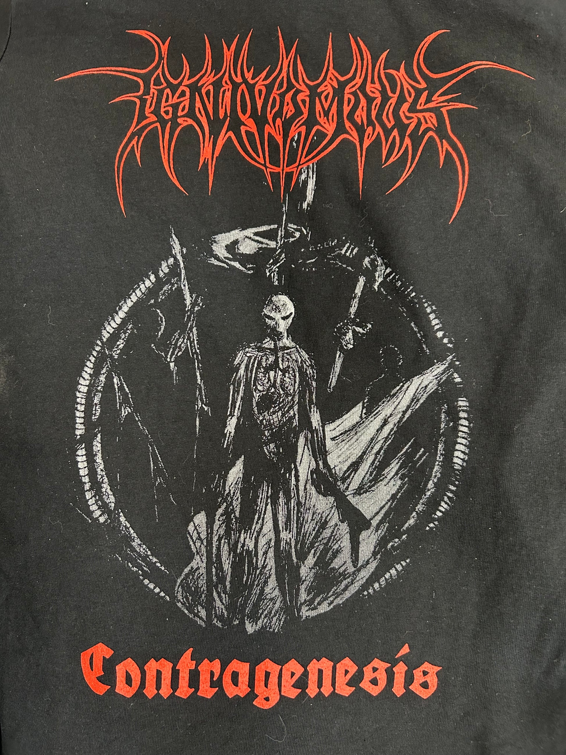 Ignivomous, &#39;Contragenesis&#39; T-Shirt (Old Design)