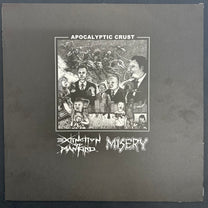 Extinction of Mankind / Misery – Apocalyptic Crust LP (Rare, VG+, OP)