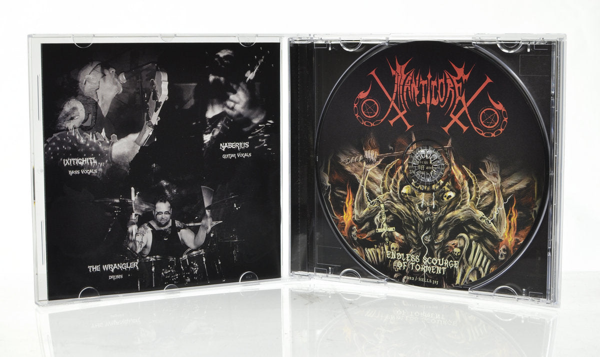 Manticore – Endless Scourge of Torment CD