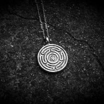 Hex Arcana Jewellery, &#39;Hekate&#39;s Wheel&#39; Necklace