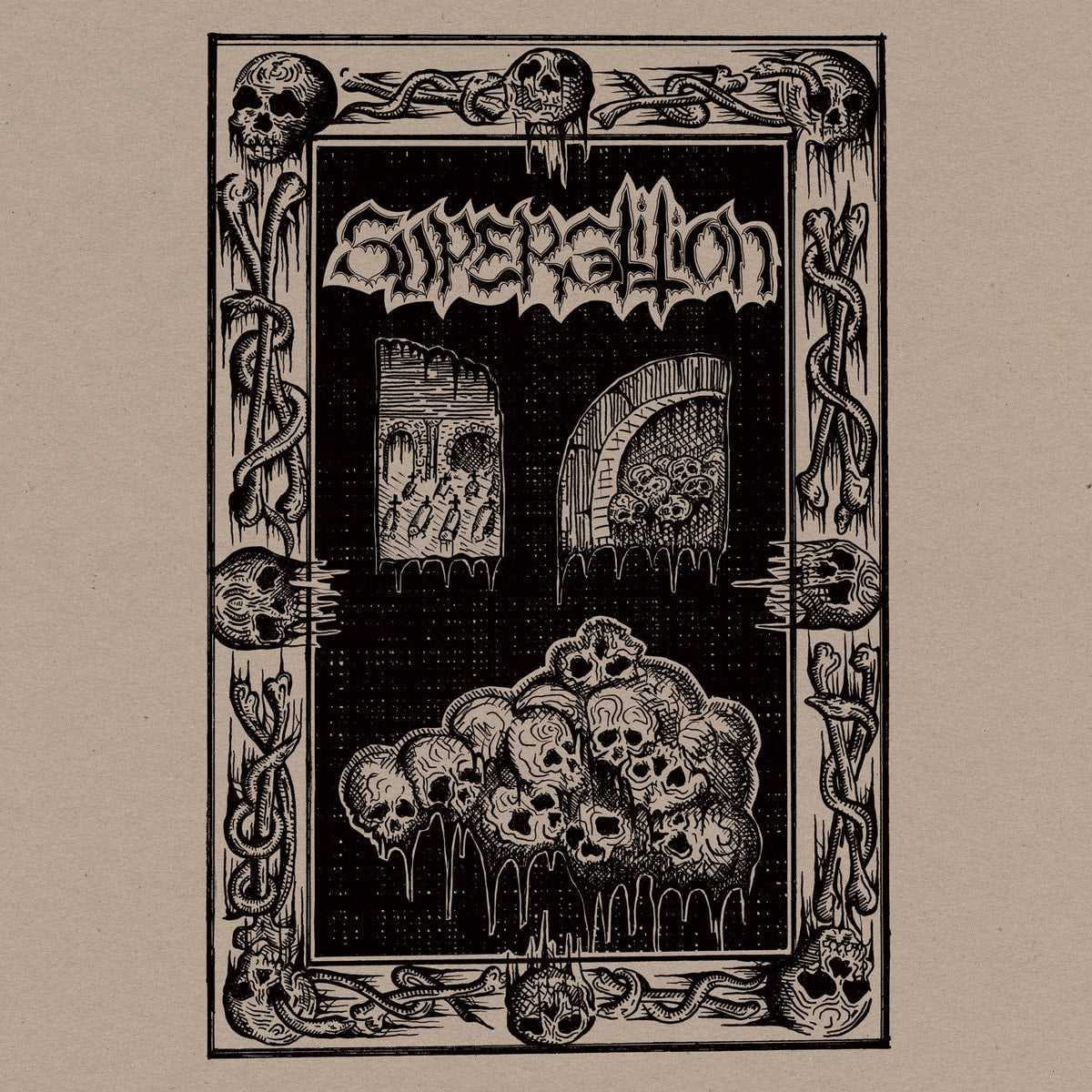 Superstition – Surging Throng Of Evil’s Might LP
