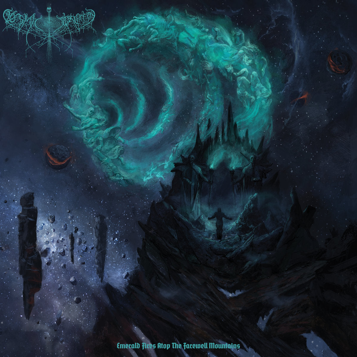 Cosmic Putrefaction – Emerald Fires Atop the Farewell Mountains LP