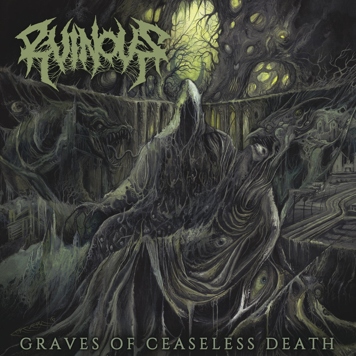 Ruinous – Graves of Ceaseless Death CD