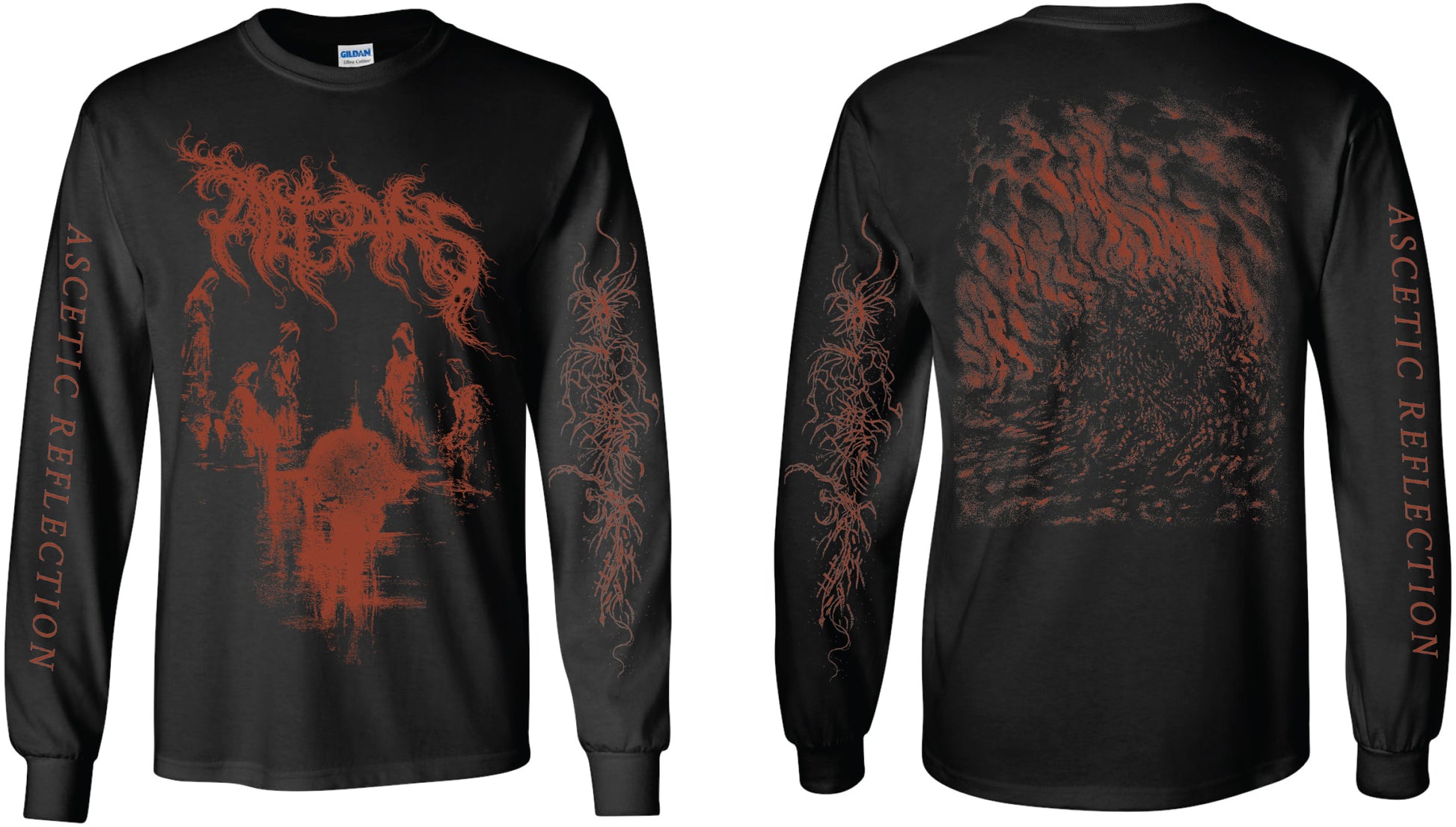 Altars, &#39;Ascetic Reflection&#39; Long Sleeve Shirt