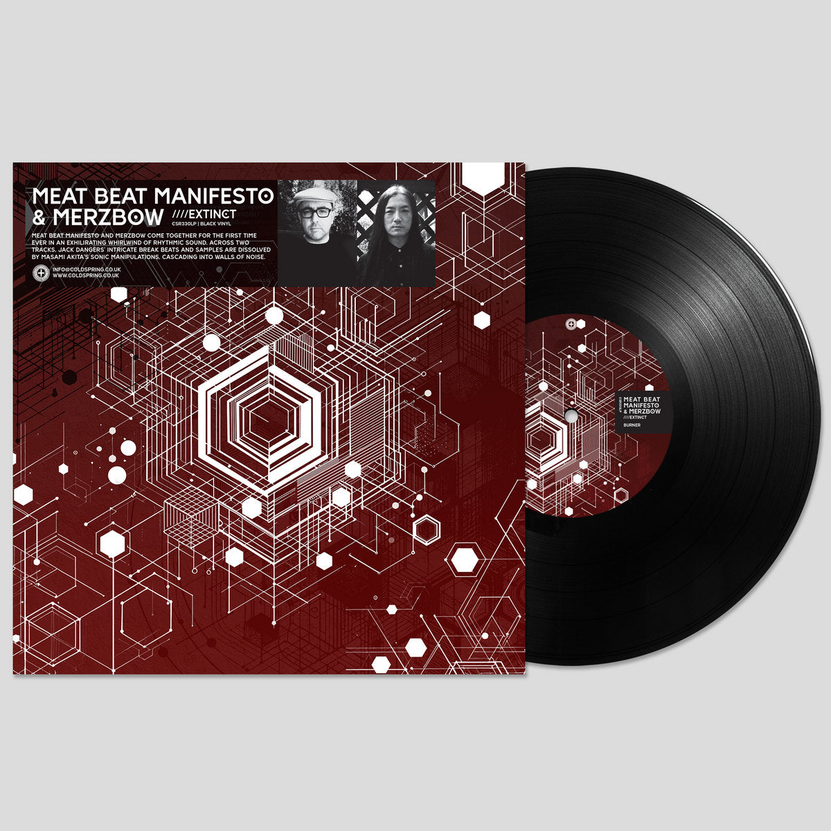 Meat Beat Manifesto &amp; Merzbow – Extinct LP
