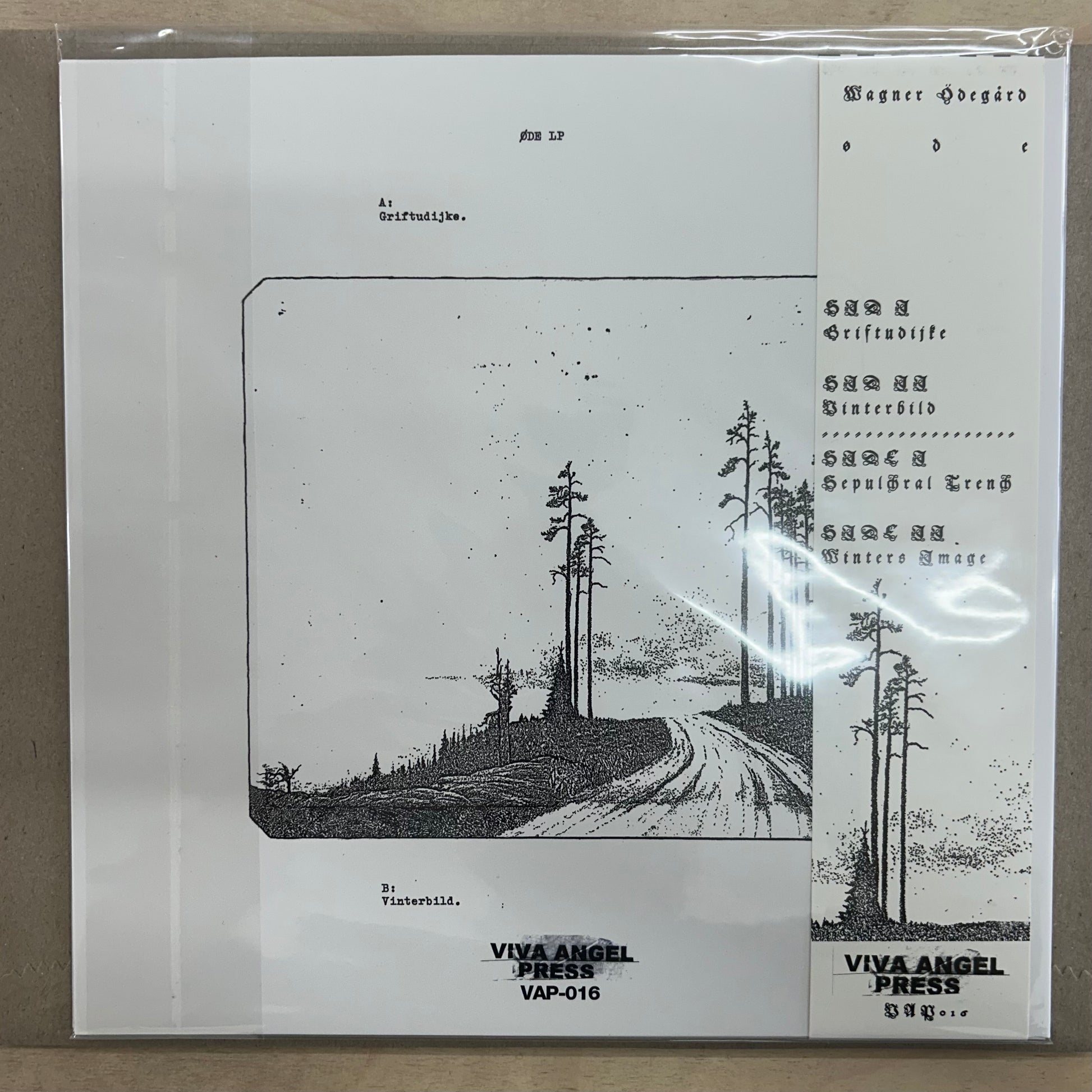 Wagner Ödegård – Øðe LP (Rare / Used, NM)