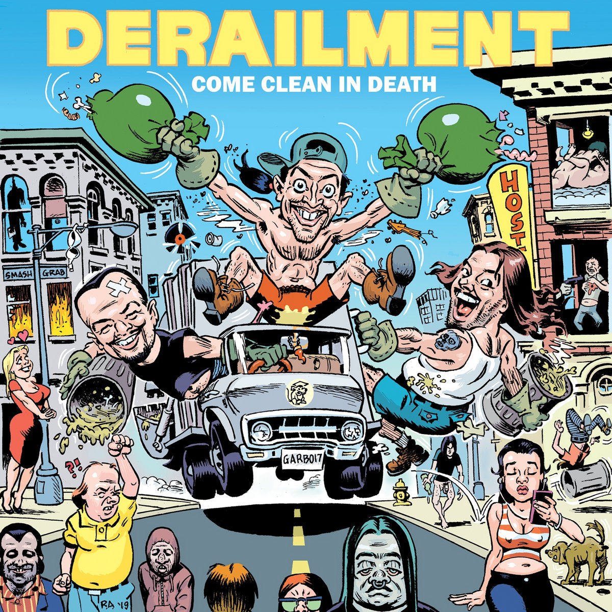 Derailment – Come Clean In Death LP