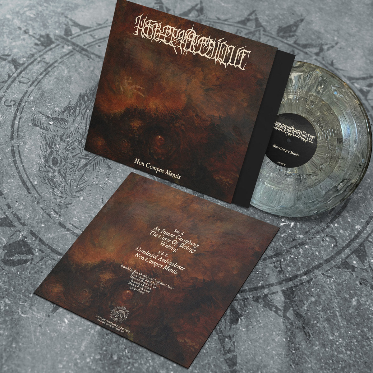 Hebephrenique – Non Compos Mentis LP