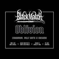 Black Match Candles, &#39;Oblivion&#39;, 300g Soy Candle