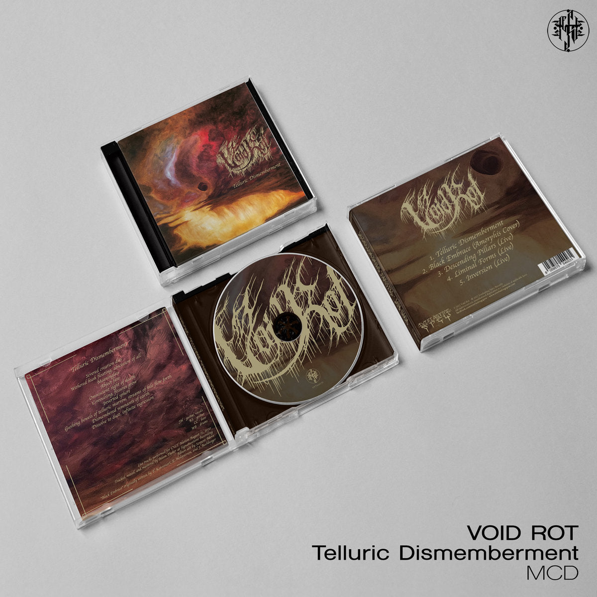 Void Rot – Telluric Dismemberment CD