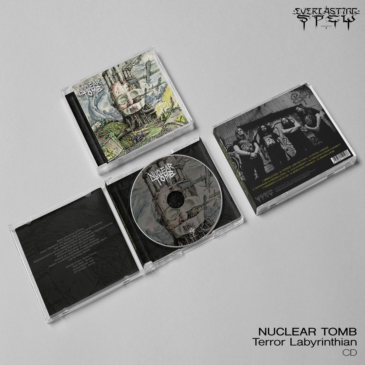 Nuclear Tomb – Terror Labyrinthian CD