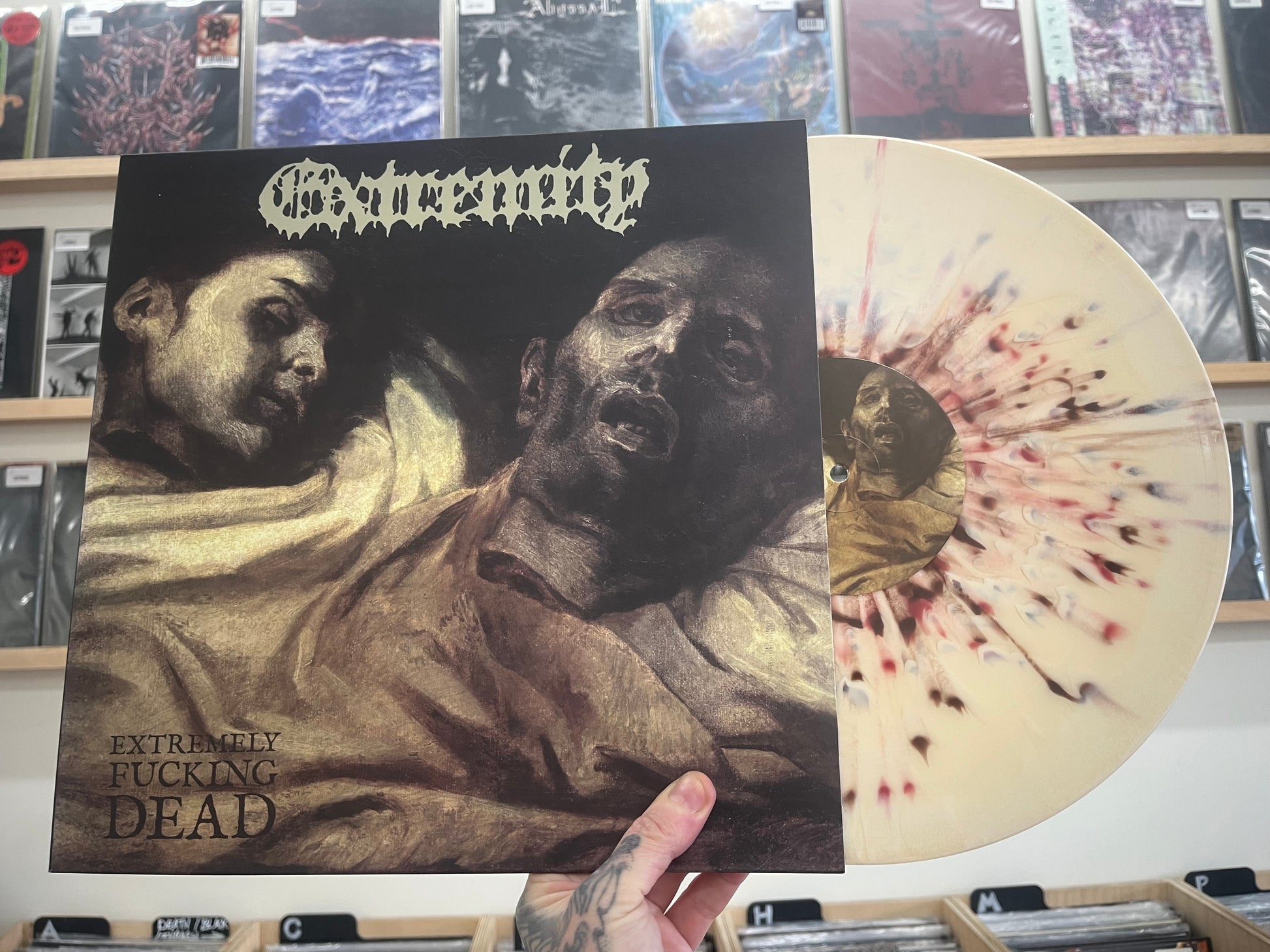 Extremity – Extremely Fucking Dead LP (Rare / Used, M)