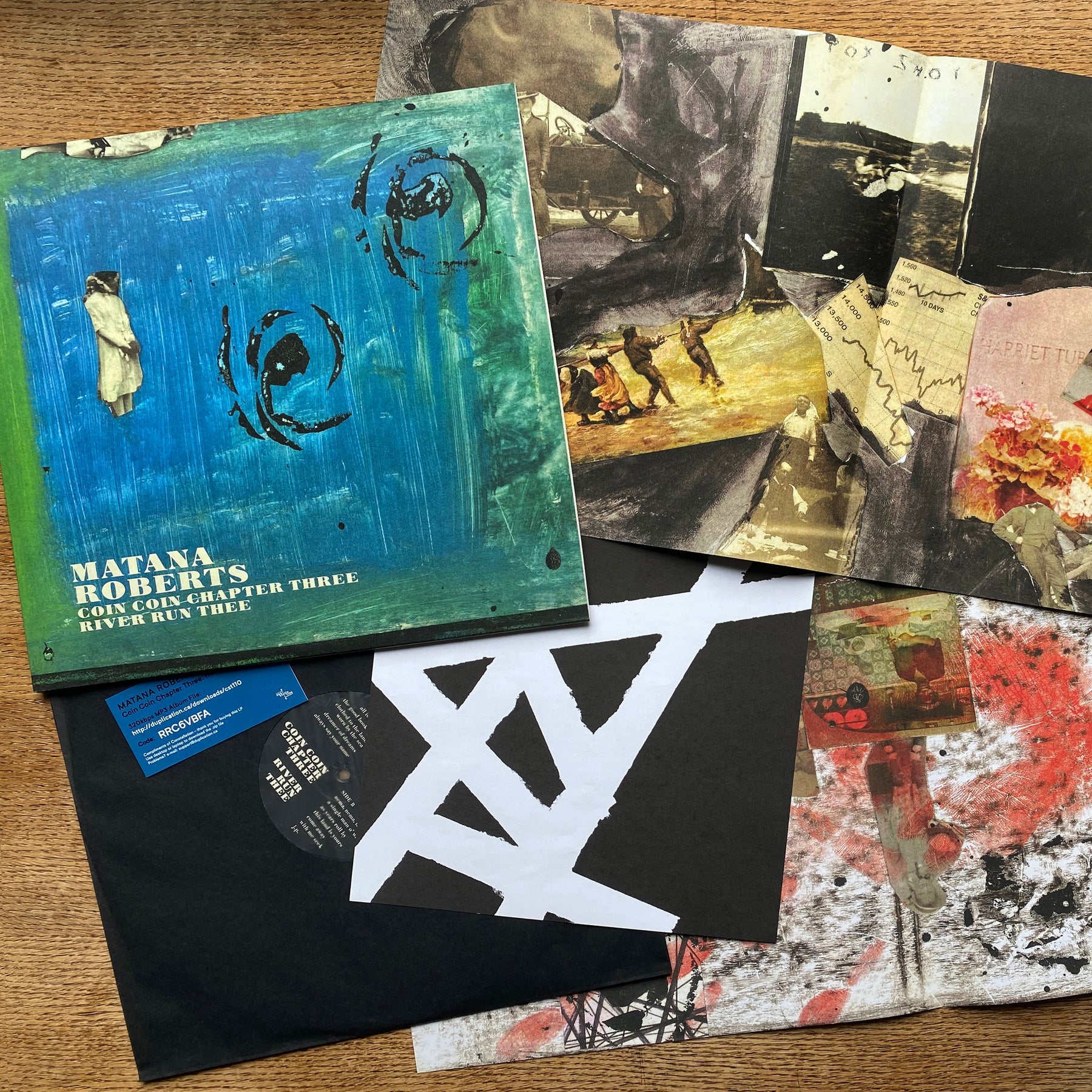 Roberts, Matana – Coin Coin Chapter Three: River Run Thee LP