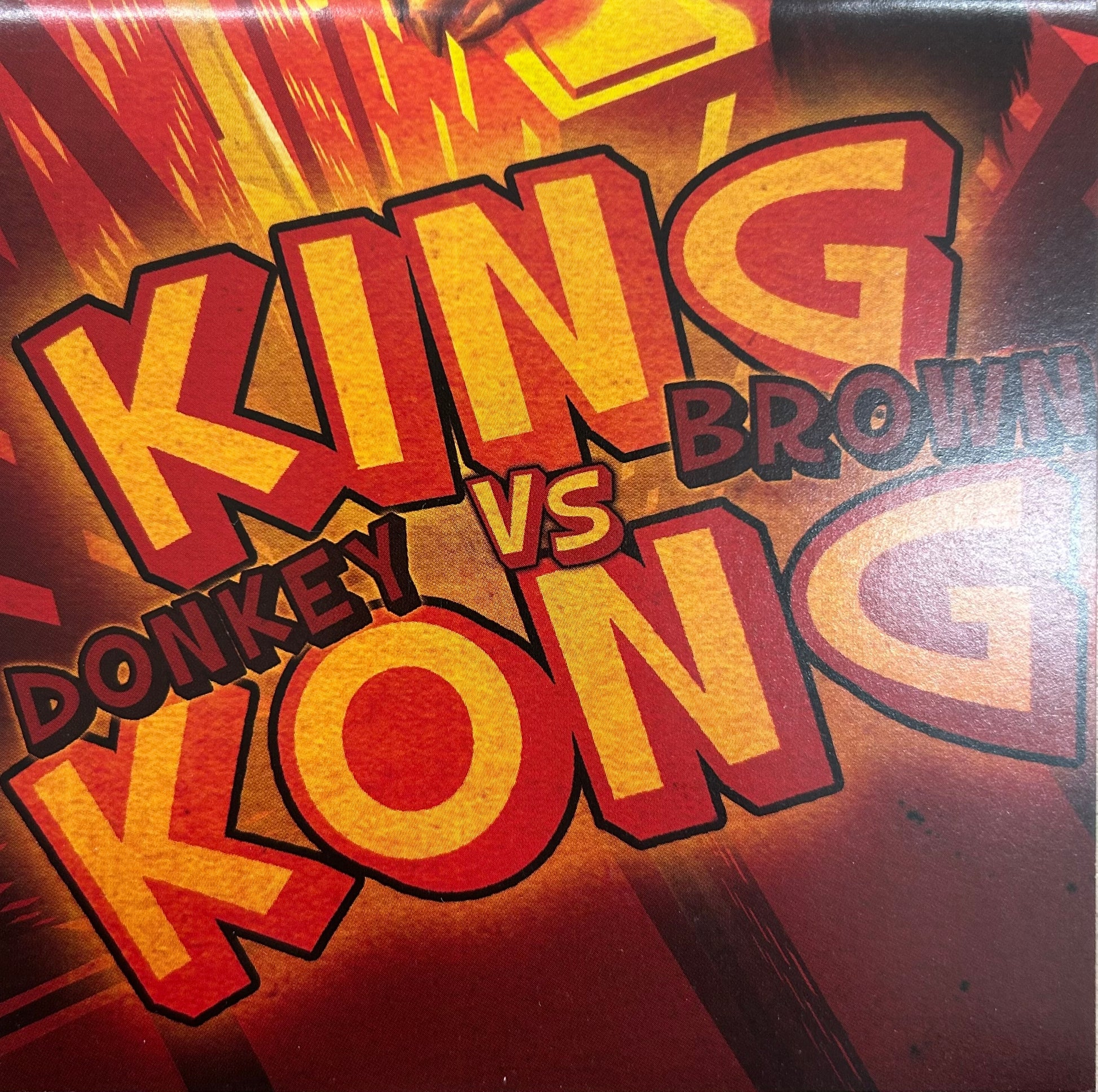 Donkey Kong / King Brown – Donkey Kong VS King Brown CD (Rare / Used, VG+)