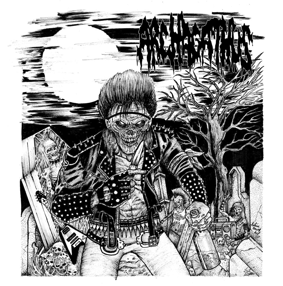 Antropofagus / Putridity / Prion / Infected Flesh / Mass Infection – Torso Trauma Split CD