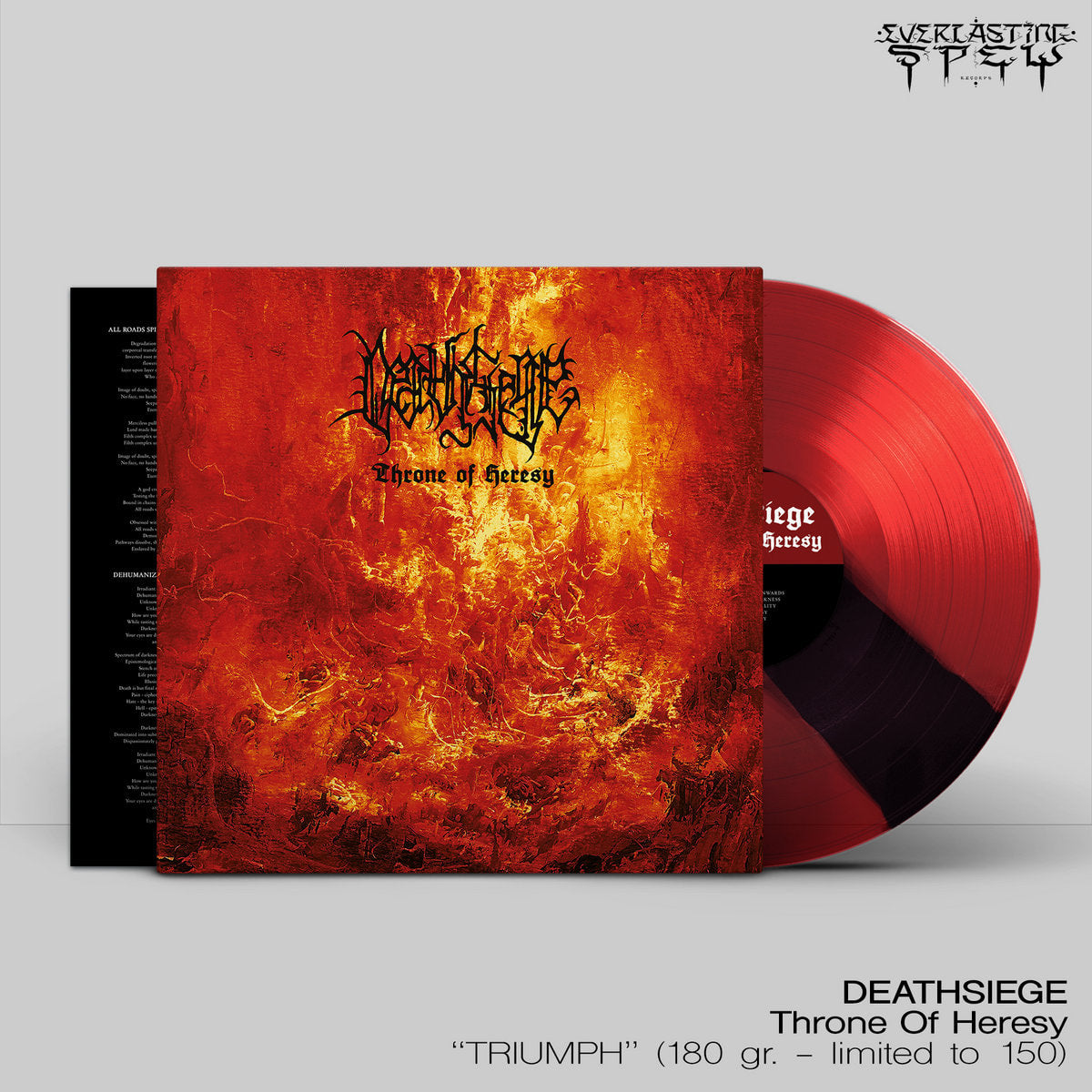 Deathsiege – Throne Of Heresy LP