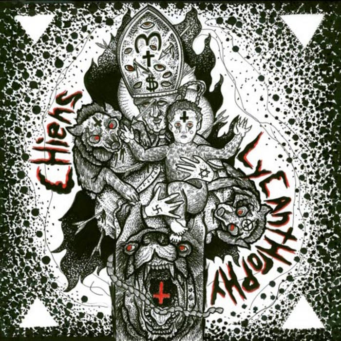Lycanthrophy / Chiens – S/T Split 7&quot; (Rare / Used, VG+)