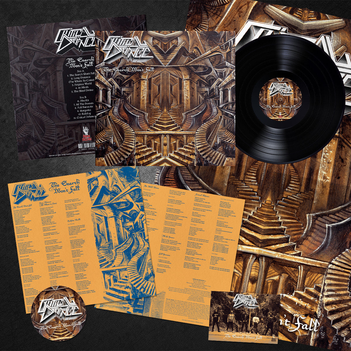 Critical Defiance – The Search Won&#39;t Fall LP