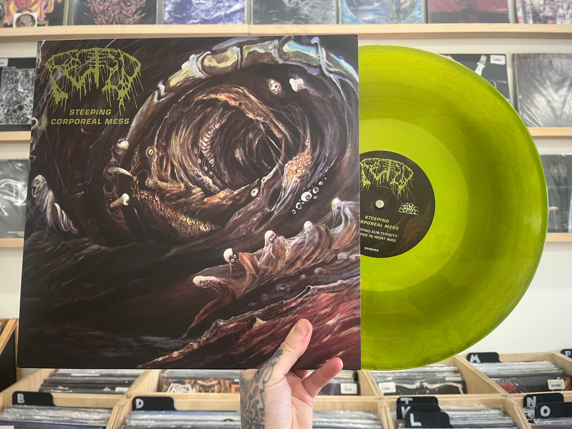 Fetid – Steeping Corporeal Mess LP (Rare / Used, NM)