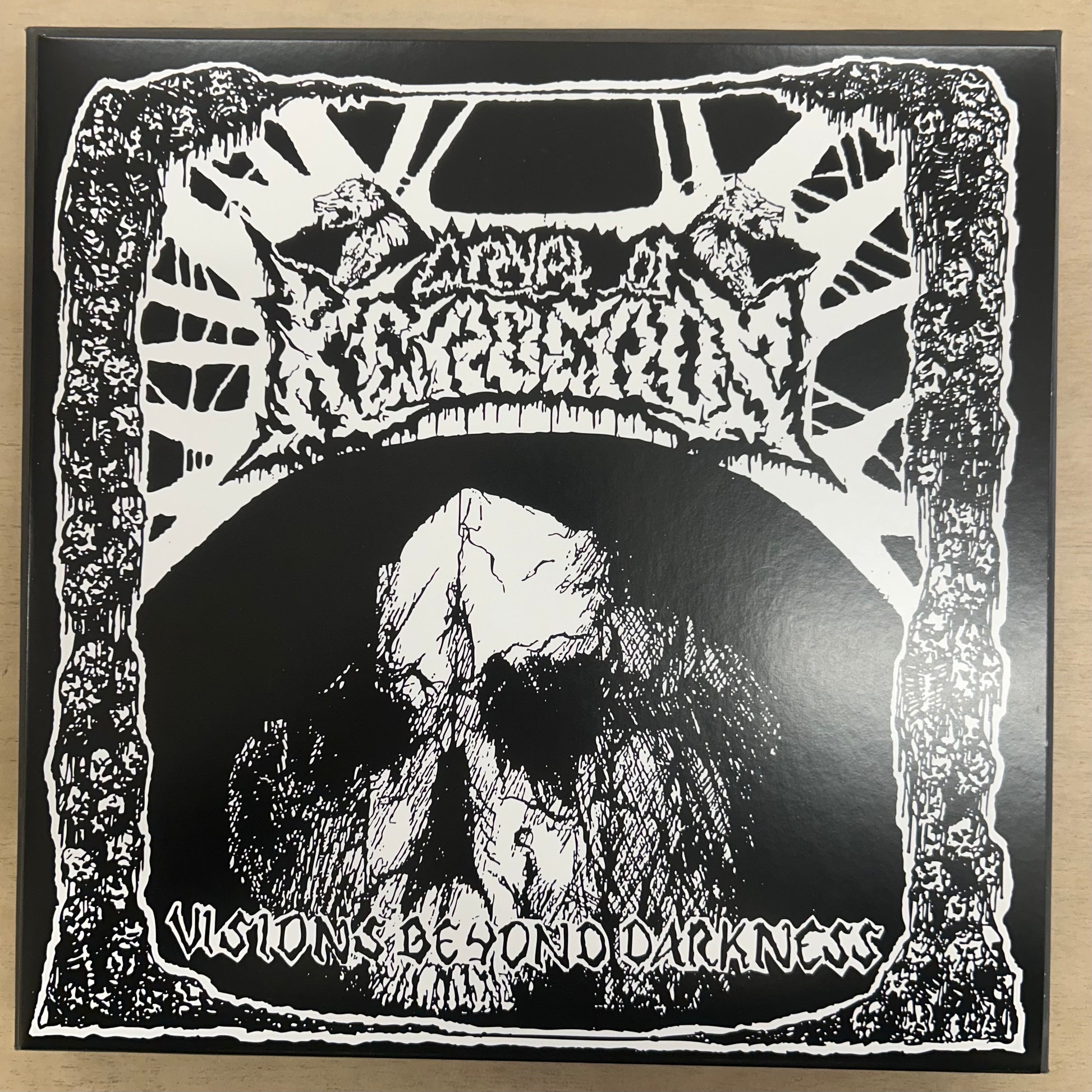 Crypt Of Kerberos ‎– MCMXCI-MCMXCIII 3LP (Rare / Used, M Unplayed)