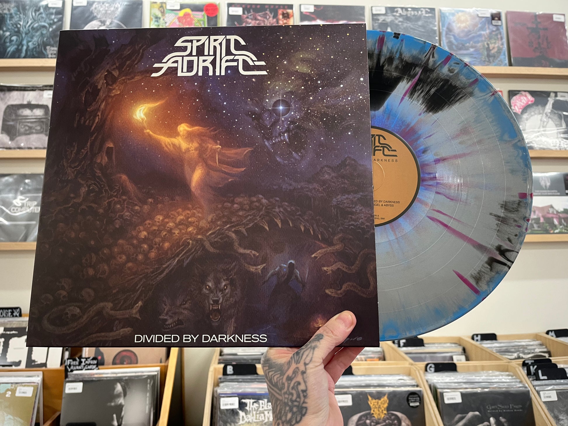 Spirit Adrift – Divided By Darkness LP (Rare / Used, M)