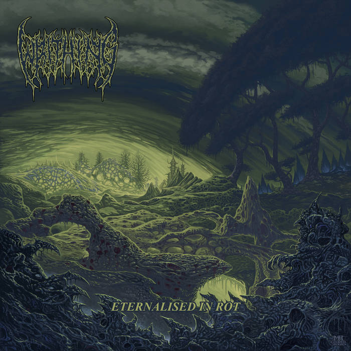 Writhing – Eternalised in Rot CD (Rare / Used, VG+)