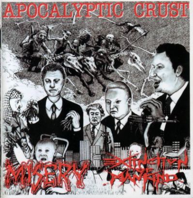 Misery / Extinction of Mankind – Apocalyptic Crust Split CD