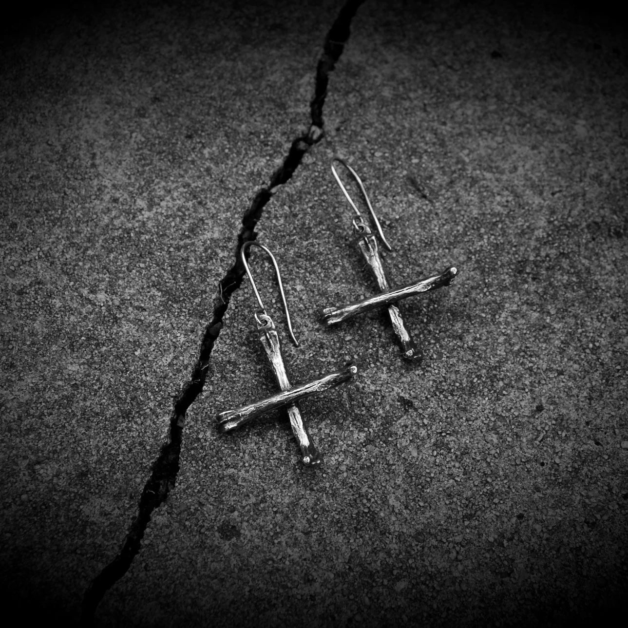 Hex Arcana Jewellery, &#39;Crossroads&#39; Earrings