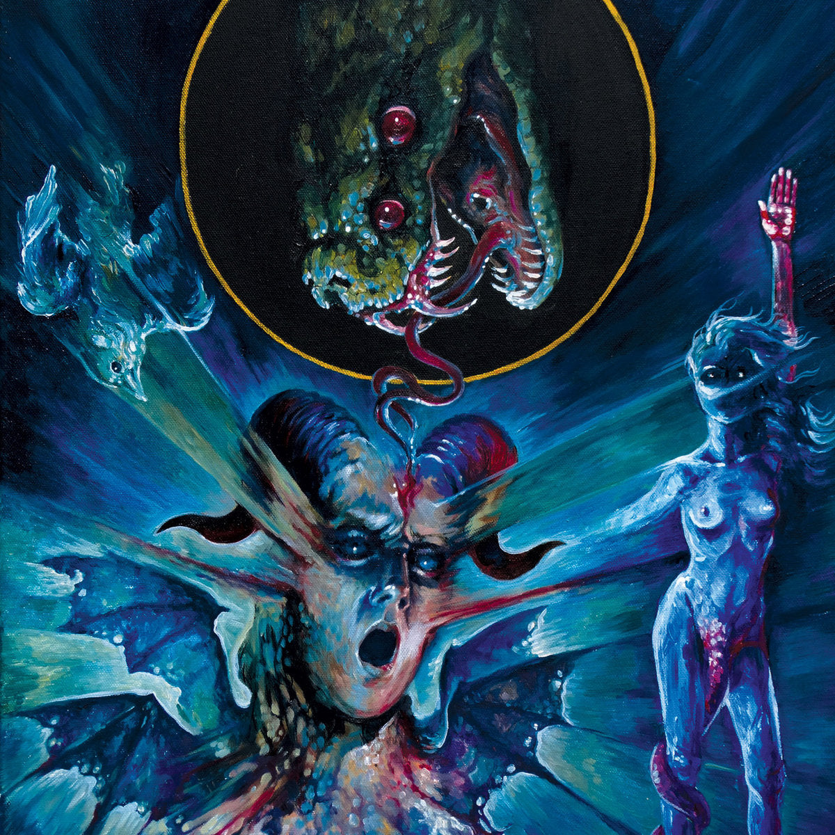 Esoctrilihum – Dy&#39;th Requiem For The Serpent Telepath LP