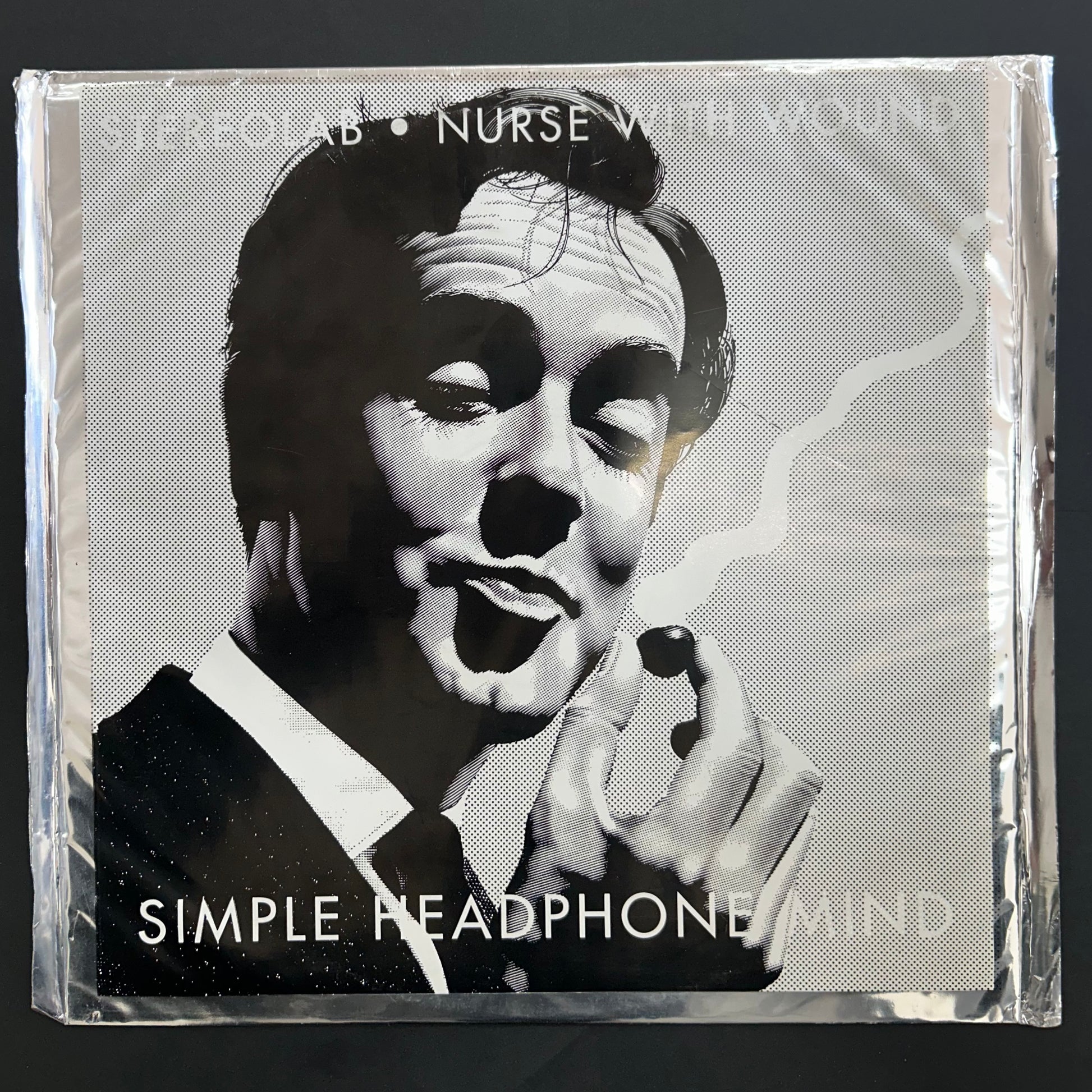 Stereolab &amp; Nurse With Wound – Simple Headphone Mind LP (Rare, VG+, OP)