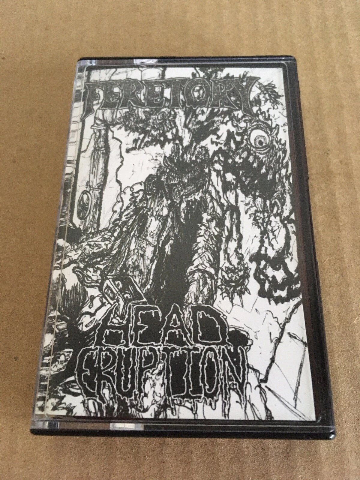 Feretory / Head Eruption ‎– Audial Skull Detonation MC
