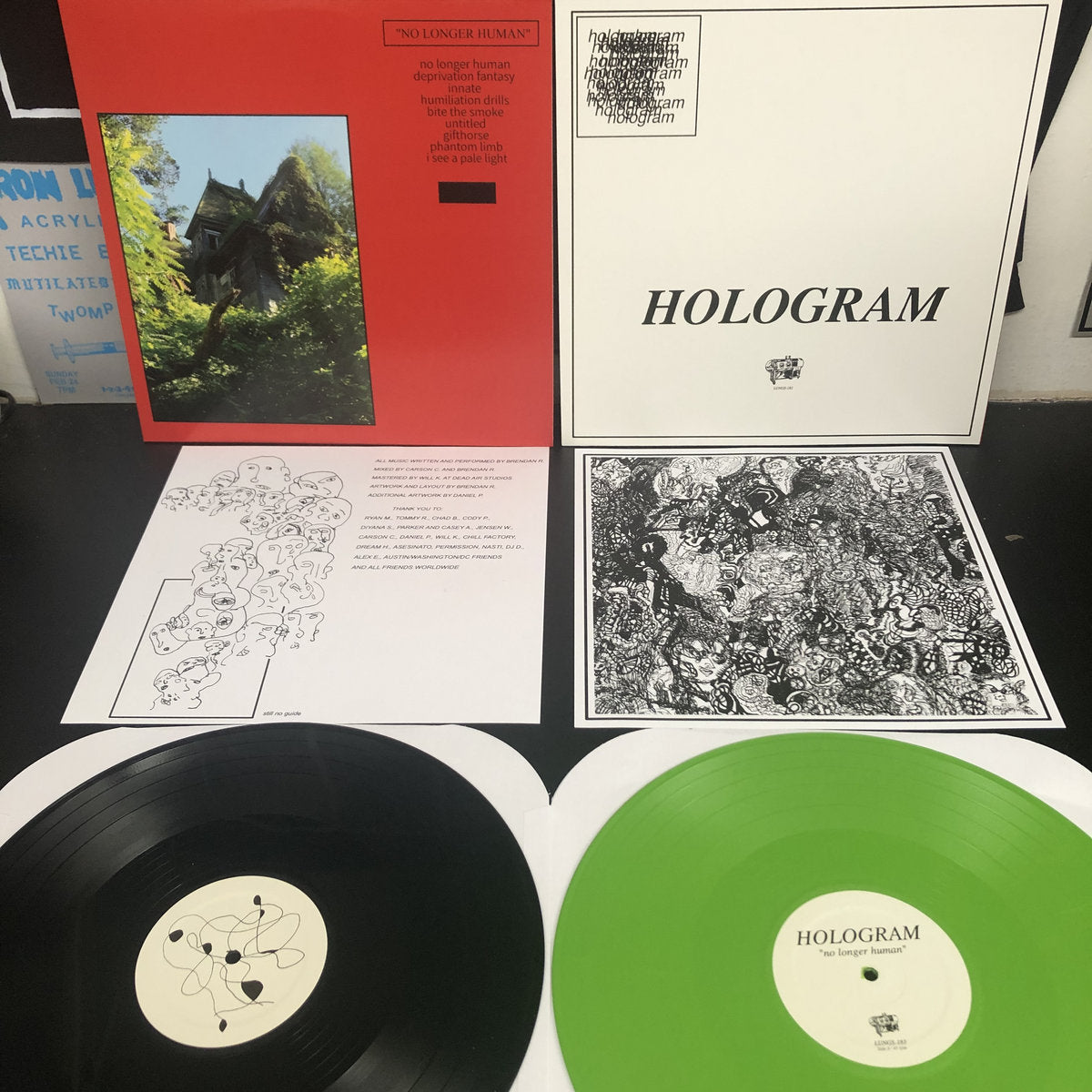 Hologram – No Longer Human LP