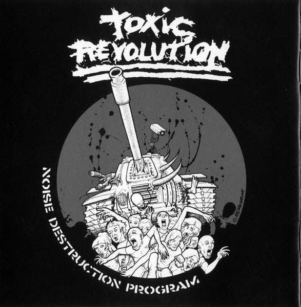 Androphagous / Toxic Revolution – S/T Split CD (Rare / Used, VG+)