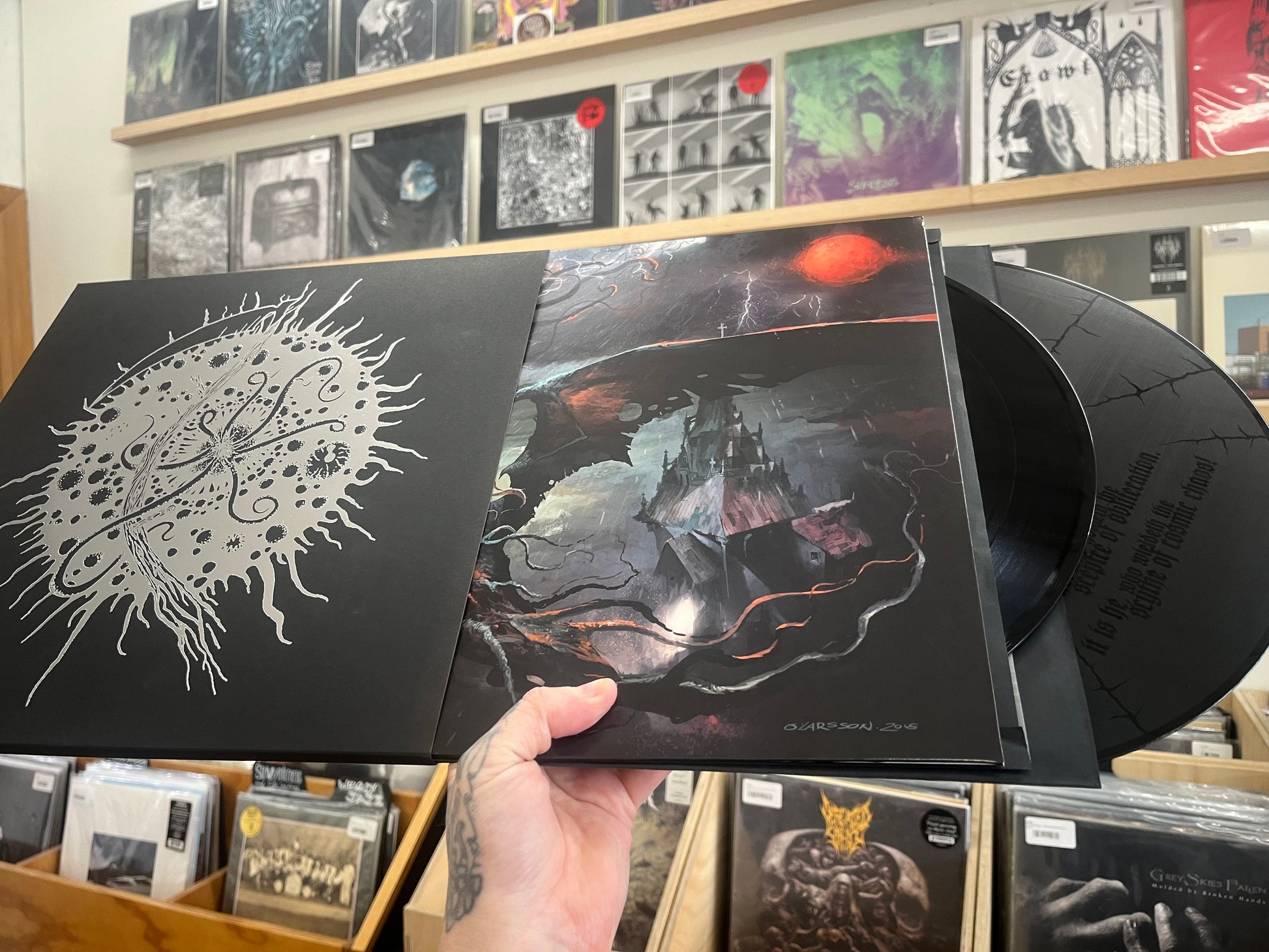 Sulphur Aeon – The Scythe Of Cosmic Chaos 2LP (Rare, Used, NM)
