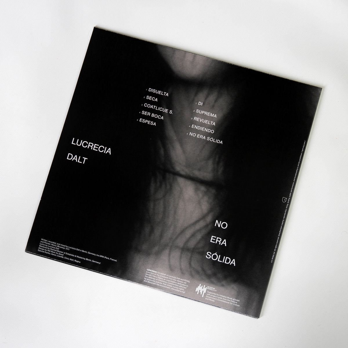 Dalt, Lucrecia – No Era Solida LP
