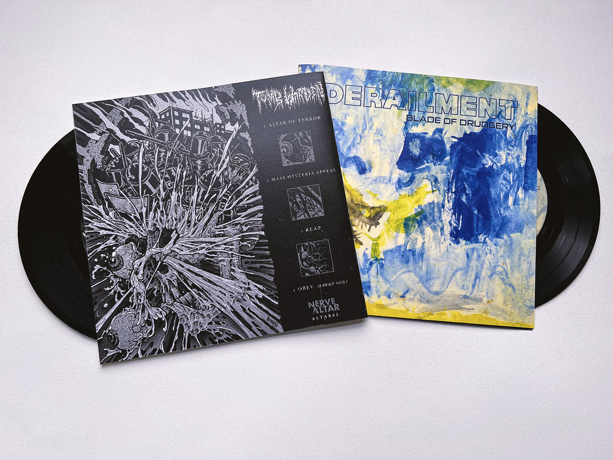 Derailment / Tomb Warden – S/T Split 7&quot;