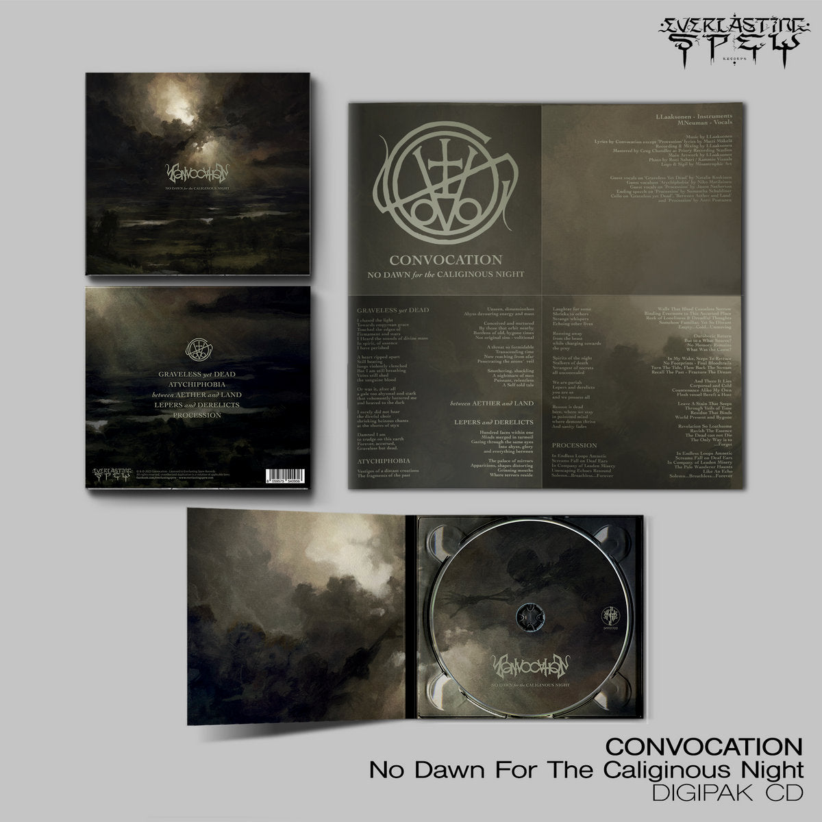 Convocation – No Dawn For The Caliginous Night CD