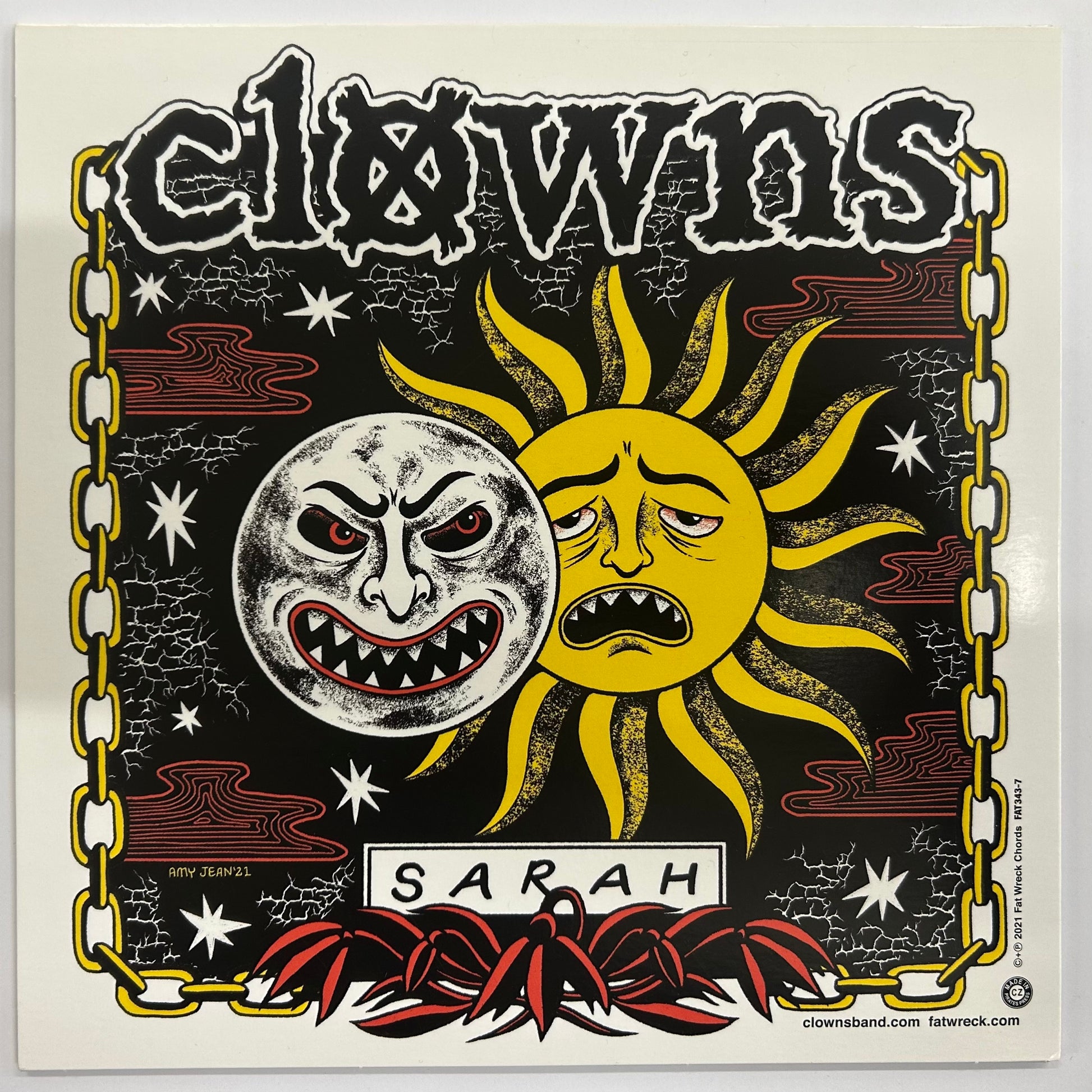Clowns – Does it Matter? / Sarah 7&quot; (Rare / Used, NM)