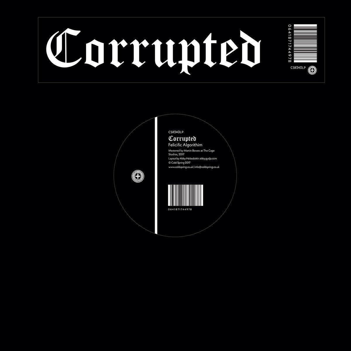 Corrupted – Felicific Algorithim LP