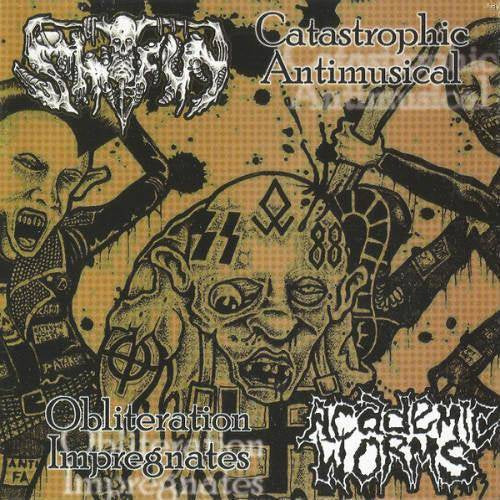 Shitfun / Academic Worms – Split EP CD (Rare / Used, VG+)